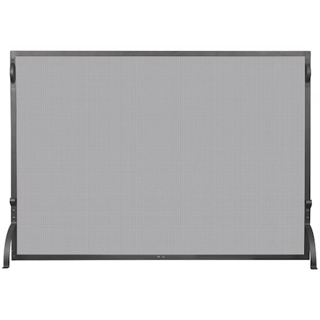 Blueprints SINGLE PANEL BLACK WROUGHT IRON SPARKGUARD - LARGE BL2674789